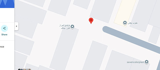 آدرس کارخانه تولیدی شیراز کاور بیتک